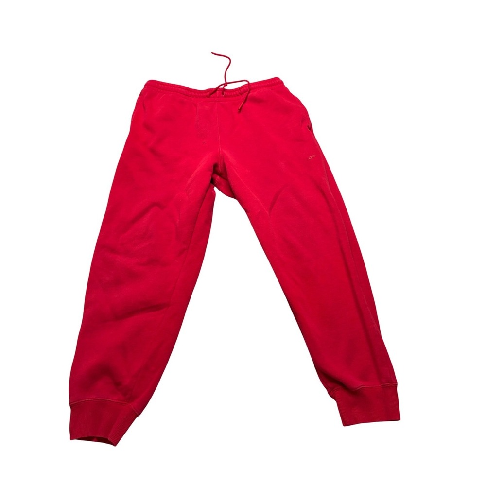 LCKR‎ Red Sweatpants Joggers Lounge Pants Elastic Waist Drawstring Size XL